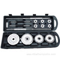 Cast Iron Free Weights Lifting Chrome Dumbbell Set